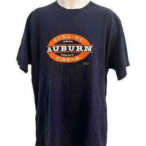 Vintage Auburn Navy Blue T-Shirt. Size XL